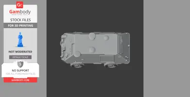 Mowag MR 8 - Tank Model STL