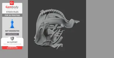 Tiger Shark Skull - Skull Replica STL