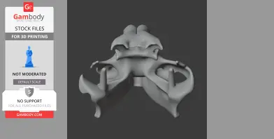 Tiger Skull - Skull Replica STL