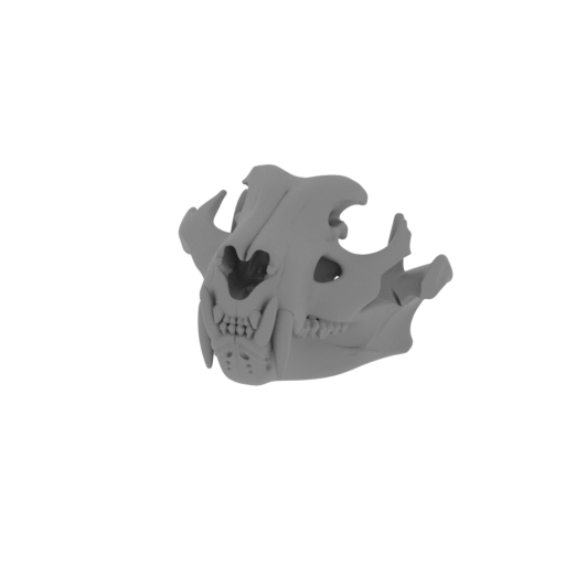 Tiger Skull.stl