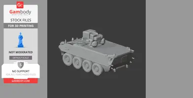 Mowag Piranha - Tank Model STL
