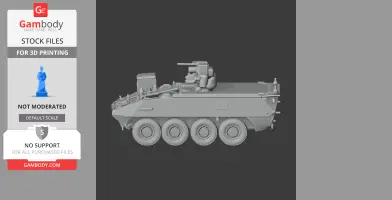 Mowag Piranha - Tank Model STL