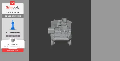 Mowag Piranha - Tank Model STL