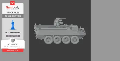 Mowag Piranha - Tank Model STL