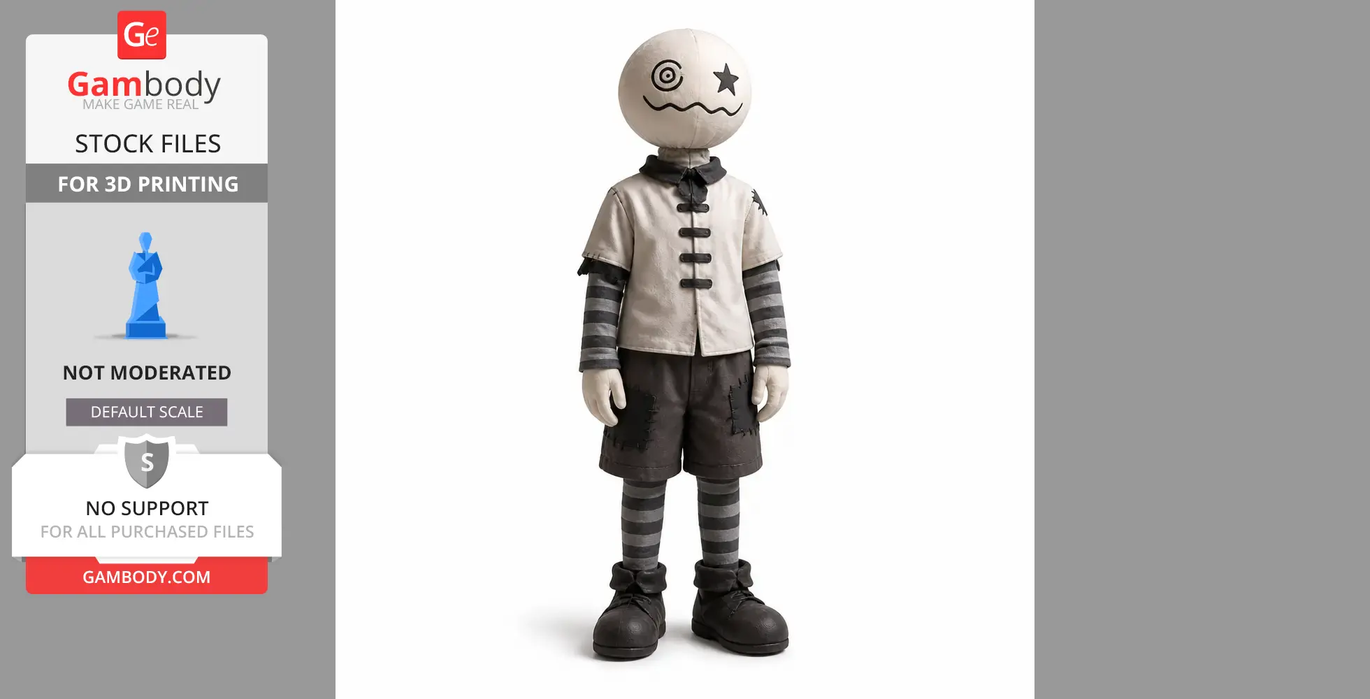 Mad Dummy - Undertale Figurine - Character Figure STL