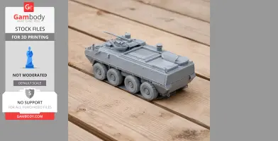 Mowag Piranha III - Tank Model STL