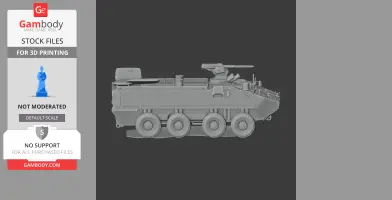 Mowag Piranha III - Tank Model STL