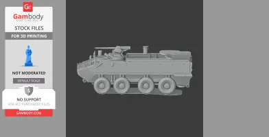 Mowag Piranha III - Tank Model STL