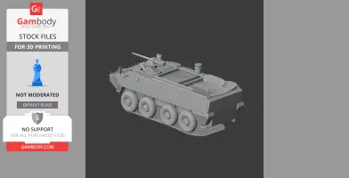 Mowag Piranha III - Tank Model STL