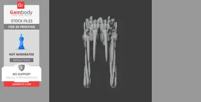Tiger Snake Skull - Skull Replica STL
