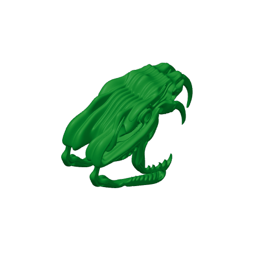 Tiger Snake Skull.3mf