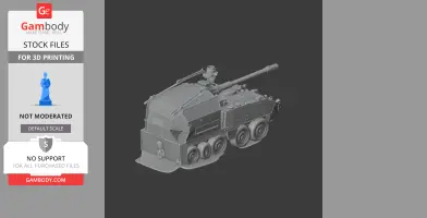 Mowag Piranha IV - Tank Model STL