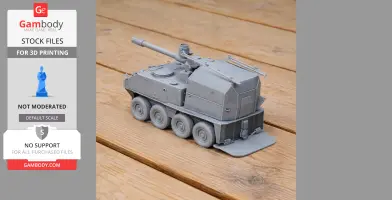 Mowag Piranha IV - Tank Model STL