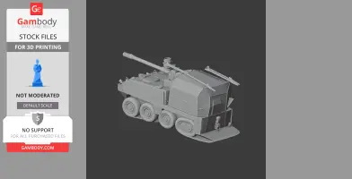 Mowag Piranha IV - Tank Model STL