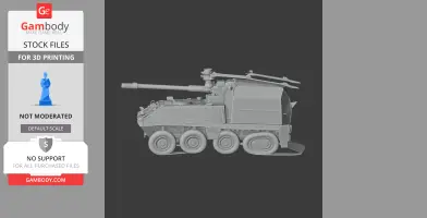 Mowag Piranha IV - Tank Model STL