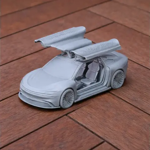 DeLorean Alpha5 - Scale Vehicle STL
