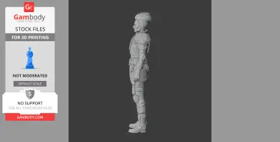 Mad Maggie - Apex Legends Figurine - Character Figure STL