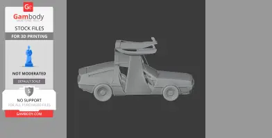 DeLorean Motor Company - Scale Vehicle STL