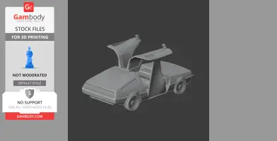 DeLorean Motor Company - Scale Vehicle STL