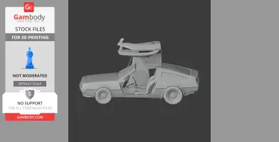 DeLorean Motor Company - Scale Vehicle STL