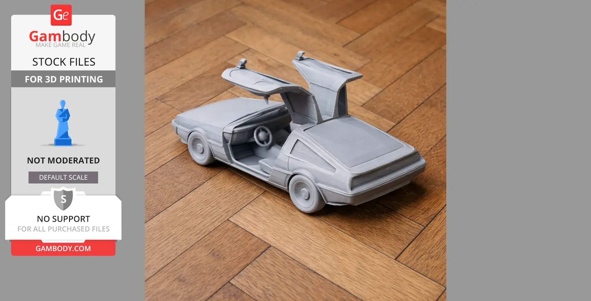 DeLorean Motor Company - Scale Vehicle STL