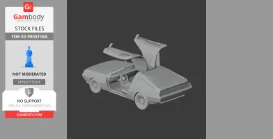 DeLorean Motor Company - Scale Vehicle STL