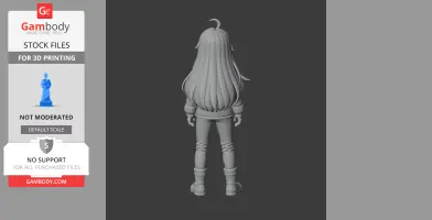 Madeline - Celeste Figurine - Character Figure STL