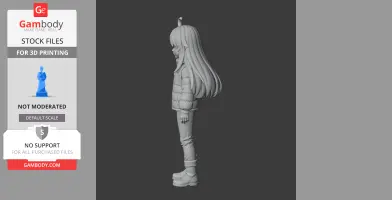 Madeline - Celeste Figurine - Character Figure STL