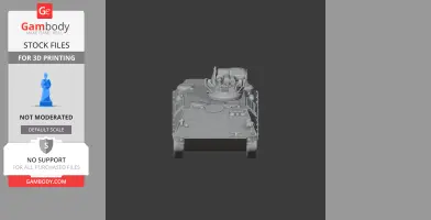 Mowag Tornado infantry fighting vehicle - Tank Model STL