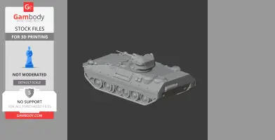 Mowag Tornado infantry fighting vehicle - Tank Model STL