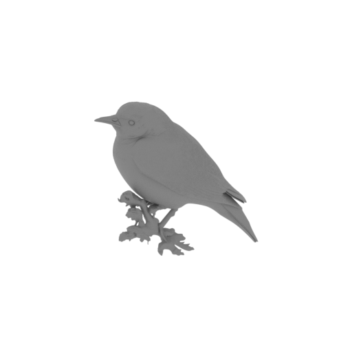 Banded green sunbird.stl