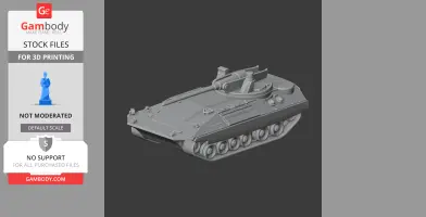 Mowag Trojan infantry fighting vehicle - Tank Model STL