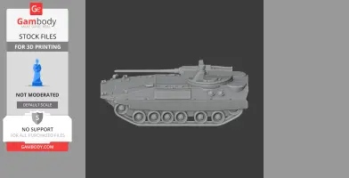 Mowag Trojan infantry fighting vehicle - Tank Model STL