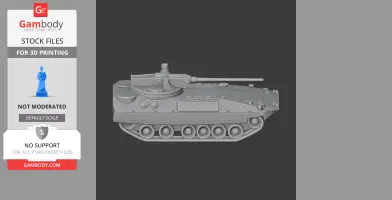 Mowag Trojan infantry fighting vehicle - Tank Model STL