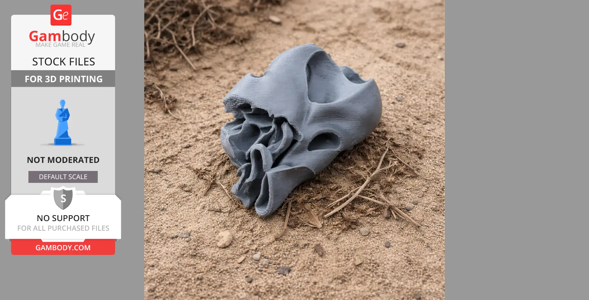 Toxodon platensis Skull - Skull Replica STL