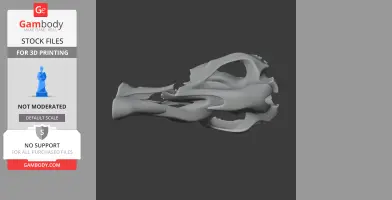 Toxodon platensis Skull - Skull Replica STL