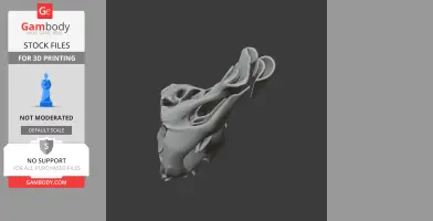 Toxodon platensis Skull - Skull Replica STL