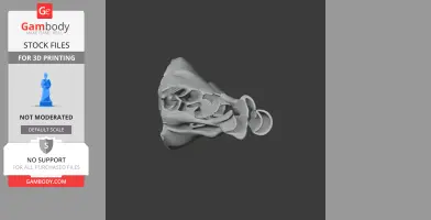 Toxodon platensis Skull - Skull Replica STL