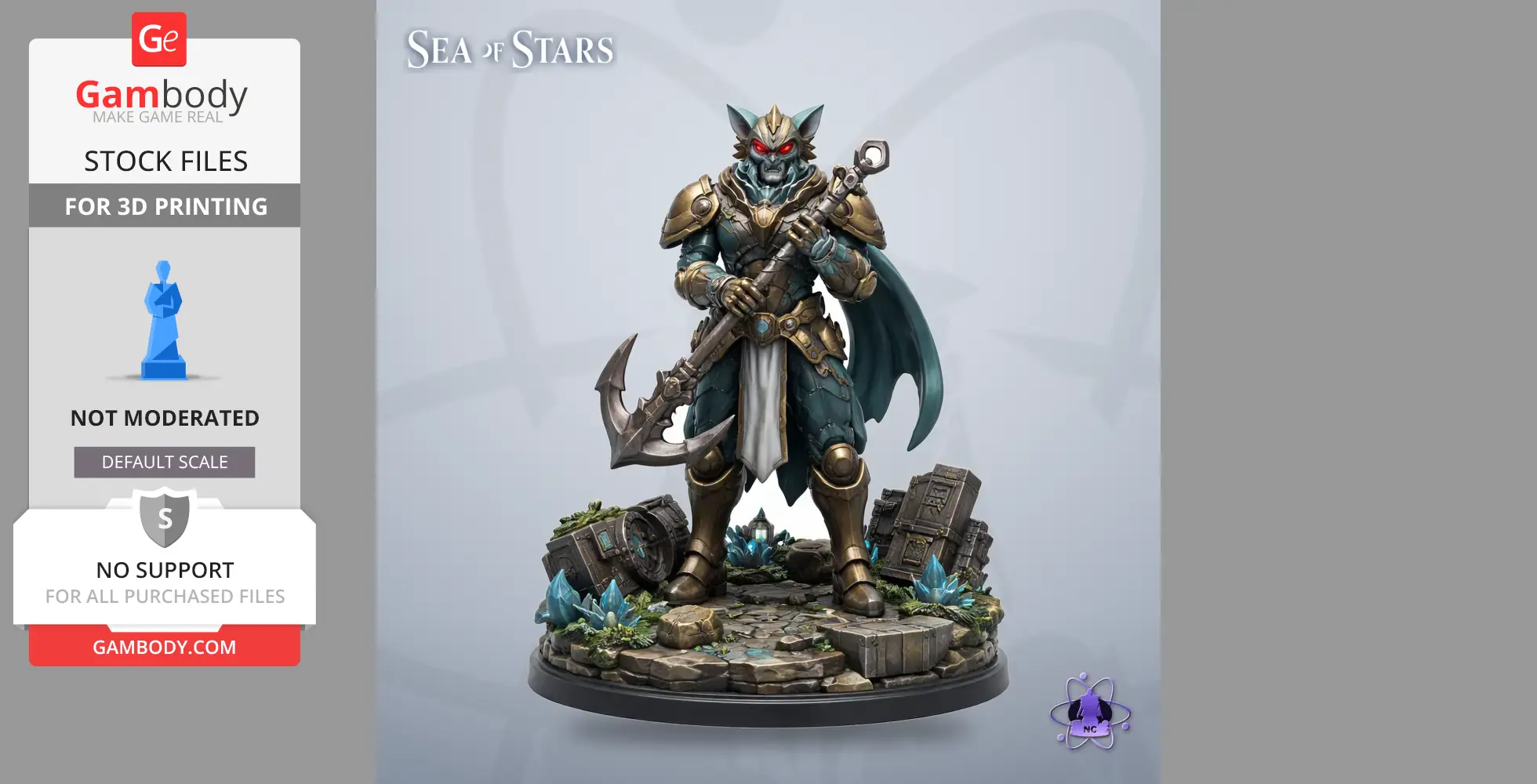 Bst - Sea of Stars - Character Figure STL