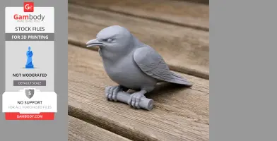 Banded martin - Prehistoric Animal STL