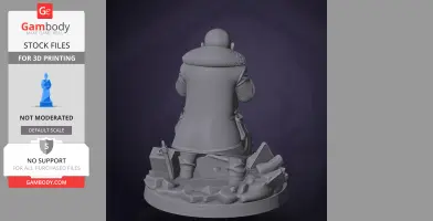Burer - S.T.A.L.K.E.R. 2: Heart of - Character Figure STL