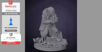 Burer - S.T.A.L.K.E.R. 2: Heart of - Character Figure STL