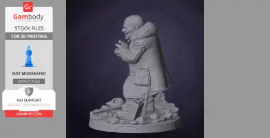 Burer - S.T.A.L.K.E.R. 2: Heart of - Character Figure STL