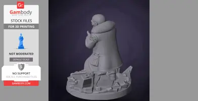 Burer - S.T.A.L.K.E.R. 2: Heart of - Character Figure STL