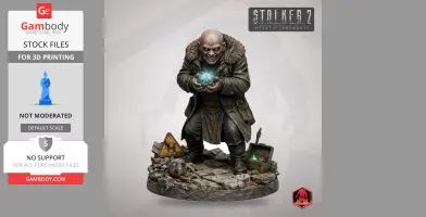Burer - S.T.A.L.K.E.R. 2: Heart of - Character Figure STL