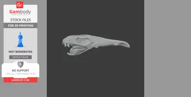 Tribelesodon Skull - Skull Replica STL