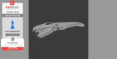 Tribelesodon Skull - Skull Replica STL