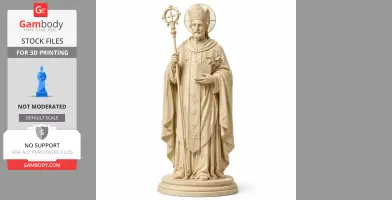 Saint Apollinaris Claudius - Devotional - STL 3D Print