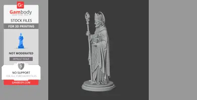 Saint Apollinaris Claudius - Devotional - STL 3D Print