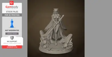 Changli - Wuthering Waves - Character Figure STL